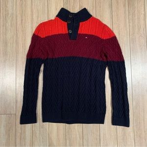 Tommy Hilfiger Boys Cable Knit Sweater 12-14